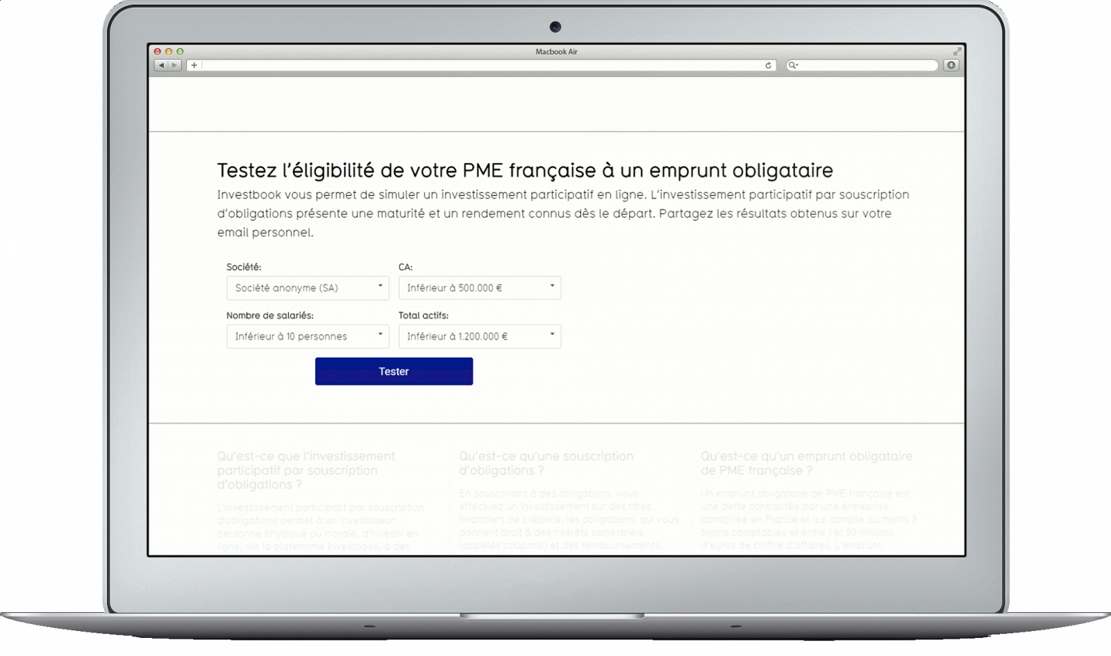 Faire un emprunt obligataire via l'investissement participatif sur investbook